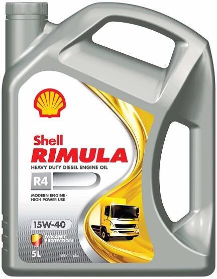 Motorový olej Shell Rimula R4 X 15W-40, 5L