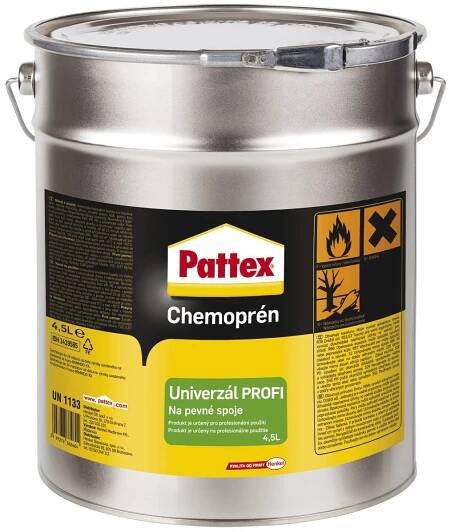 PATTEX chemoprén Univerzál Profi 4,5 l - Železářství Chemicko-technické výrobky Lepidla / Montážní lepidla