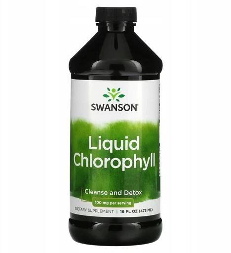 Swanson Liquid Chlorophyll 100 mg 473 ml od 539 Kč