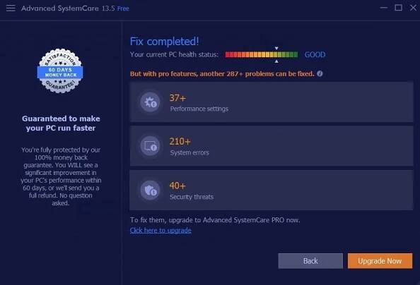 Advanced SystemCare Free 18.4 - Download for PC Free