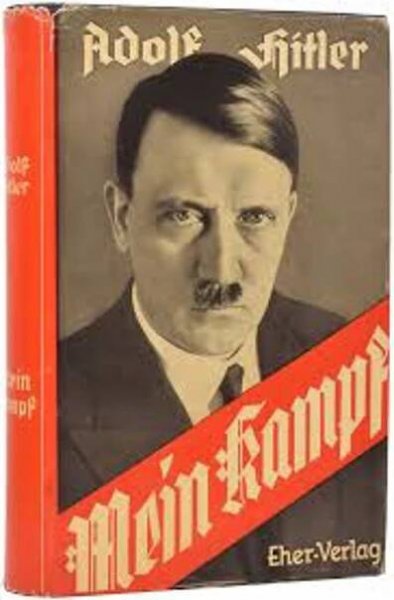 Svou knihu Mein Kampf napsal Hitler ve vězení po nepovedeném puči. Podle názorů odborníků se v ní od učení Eckarta odchyluje.