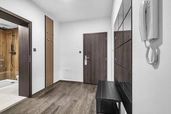 Koupelna v ubytování Hotel U Krále Jiřího