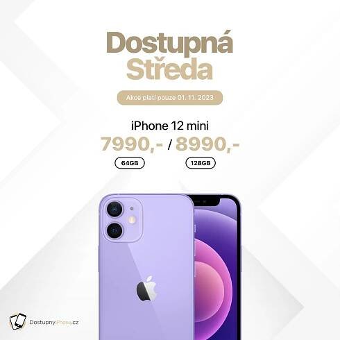 Prodejní megahit je zpět: iPhone 12 mini seženete až o 2000 Kč levněji!