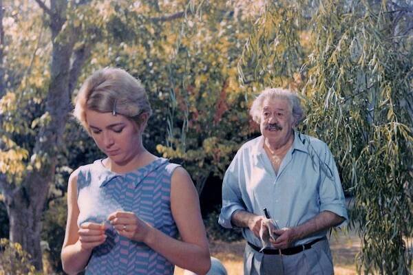 Ce sacré grand-père - Z filmu - Marie Dubois, Michel Simon
