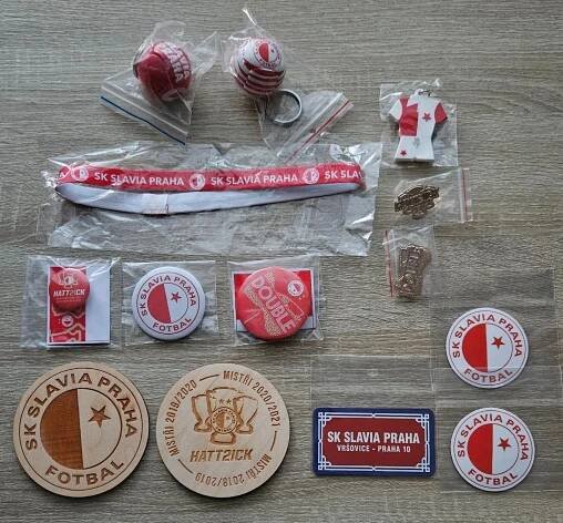 SK Slavia Praha - suvenýry