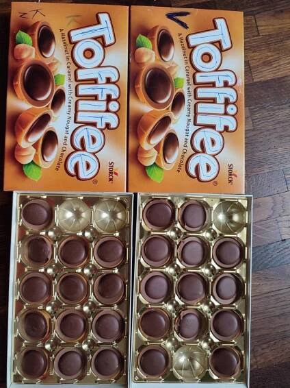 Daruji za odvoz toffifee