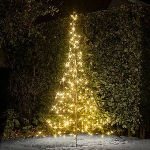 Fairybell Vánoční stromek Fairybell s tyčí, 240 LED diod 200 cm