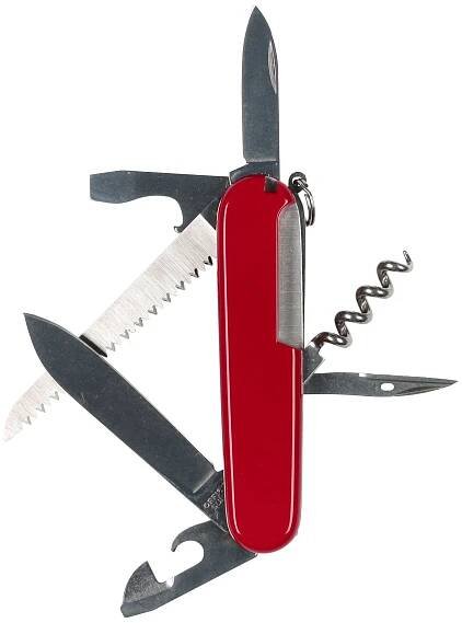 Kapesní nůž Victorinox Camper - red/red
