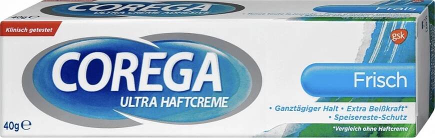 Corega fixační krém Extra silný svěží 40g od 105 Kč