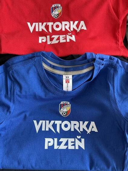 Sportovní merch pro FC Viktoria Plzeň - trička