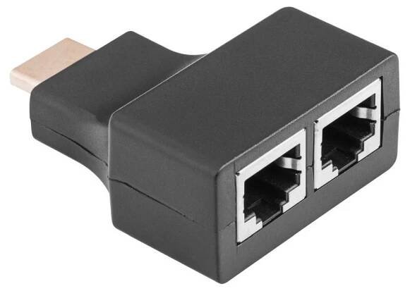 Extender HDMI/ 2 x RJ45 do 30m