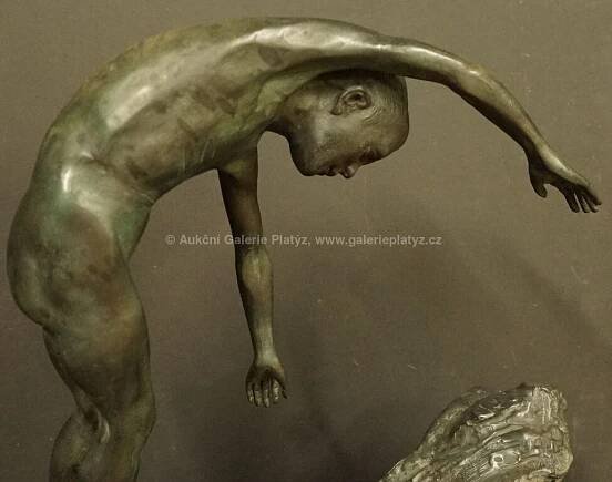 Bohumil Kafka / Figura chlapce - detail aukce « Aukce « Aukční Galerie Platýz