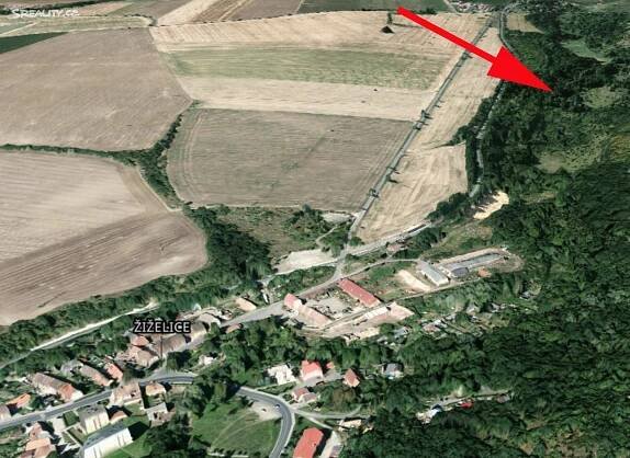 Prodej  louky 10 278 m², Žiželice, okres Louny