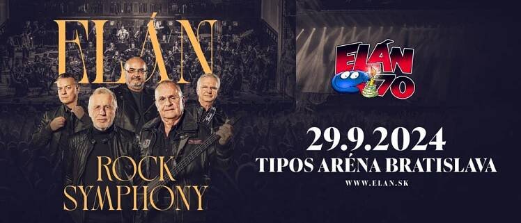 Elán Rock Symphony 29.9.2024 TIPOS ARÉNA BRATISLAVA