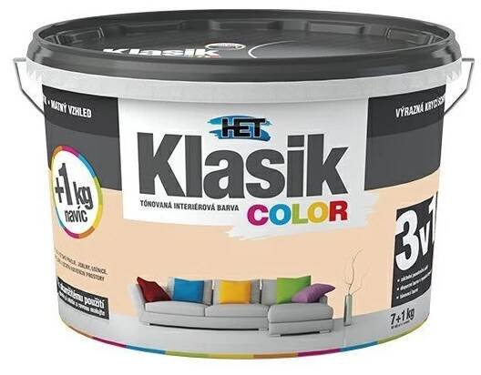 Barva interiér Het Klasik color 0728 oranž broskvový /7+1 kg