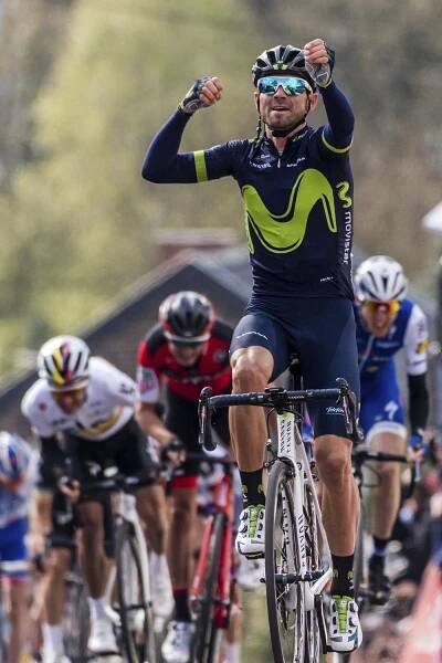 Valonský šíp opět ovládl Španěl Valverde, český cyklista Kreuziger bral 72. místo