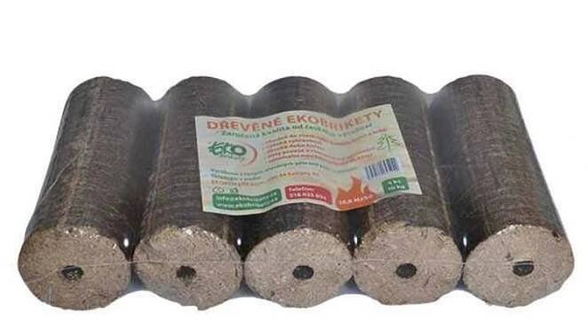 Dřevěné brikety s dopravou ZDARMA | Ekobrikety.cz