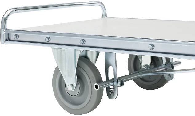 Brzda – HelgeNyberg pro vozíky se čtyřmi stěnami s vnitřní v x š 1200 x 600 mm