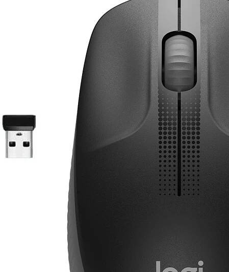 Logitech Wireless Mouse M190, Charcoal