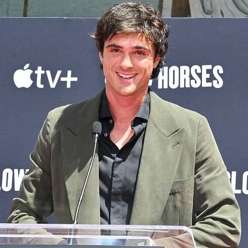 Jacob Elordi at the Hand & Footprint Ceremony for Gary Oldman