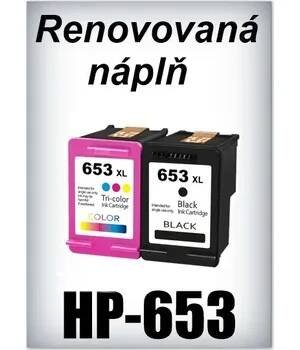 Náplň do tiskárny HP-653 XL - color