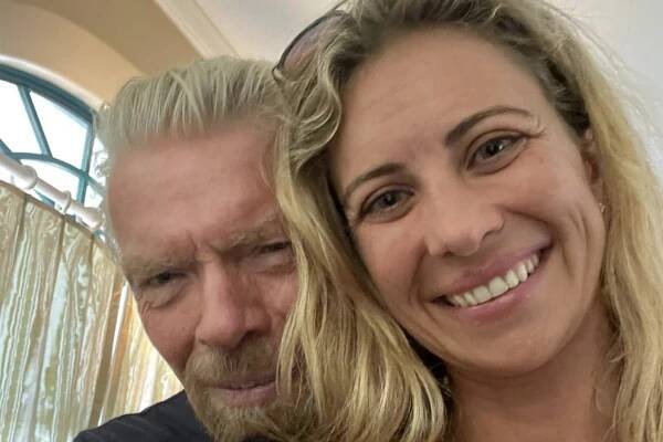 Holly Branson and father- Richard Branson.