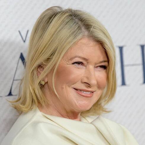Martha Stewart Wears Frosty Makeup to Swim, Apparently