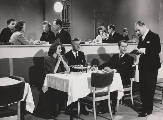 Den farlige leken - Z filmu - Nanna Stenersen, Per Aabel, Lauritz Falk