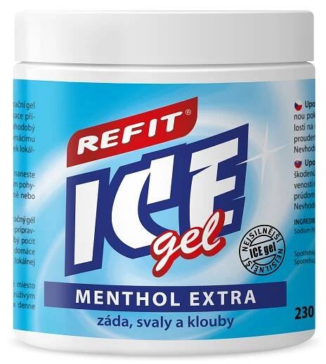 Refit Ice Masážní gel s mentholem 230 ml