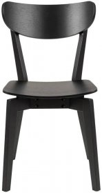 Jídelní Židle Roxby Dub Dyha Černá - černá, Moderní, dřevo (45/78/55cm) - MID.YOU
