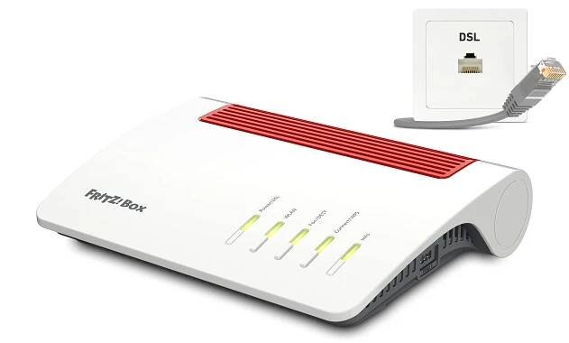 AVM FRITZ!Box 7590 AX (Wi-Fi 6 DSL-Router 2.400 MBit/s Produktbild 