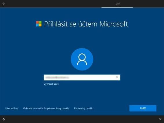 Možnosti nastavení instalace Windows 11