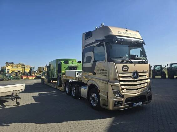 První zkouška MB Actros – přeprava dopadla skvěle!