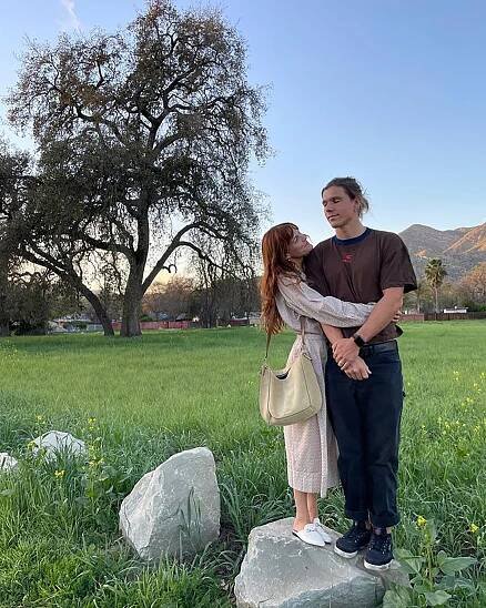 Riley and husband Benjamin