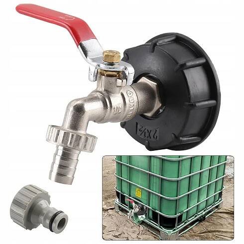KOHOUTEK PRO MAUZER IBC ČERPACÍ VENTIL NÁDRŽE SUDU KOHOUTEK 3/4 SADA Váha výrobku včetně jednotkového obalu 0.25 kg