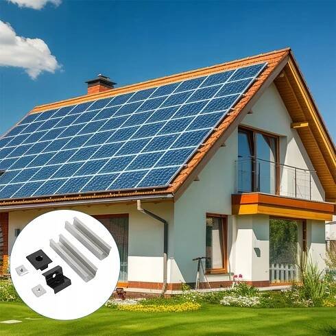 DRŽÁKY PRO FOTOVOLTAICKÉ PANELY NA STŘEŠE, DRŽÁK S SOLÁRNÍM PANELEM za 605.00CZK - Allegro