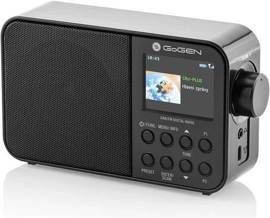 Gogen DAB 500 BT C černý