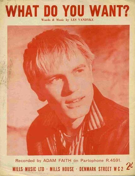 Sheet Music | Adam Faith