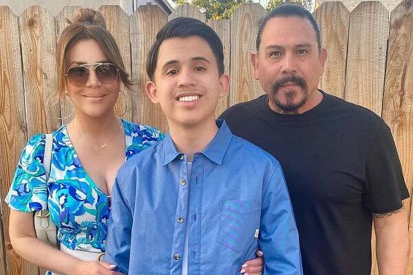Mayans Star Emilio Rivera Poses with Lookalike Son as They Celebrate Easter