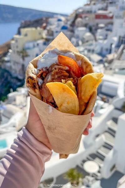 Cyclades Greece Gyro