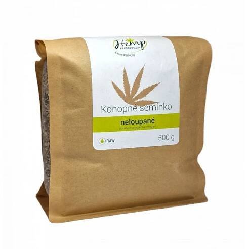 Konopné semínko neloupané 500 g
