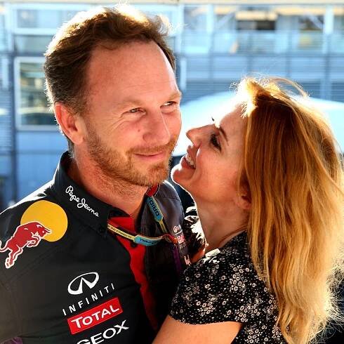 Geri Horner flies in to reunite with husband Christian at Bahrain GP after ‘sexual WhatsApps leaked’
