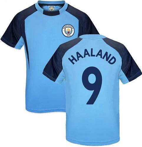 Manchester City dětský fotbalový dres Sky Haaland
