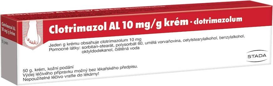 Clotrimazol AL 10mg/g krém 50 g