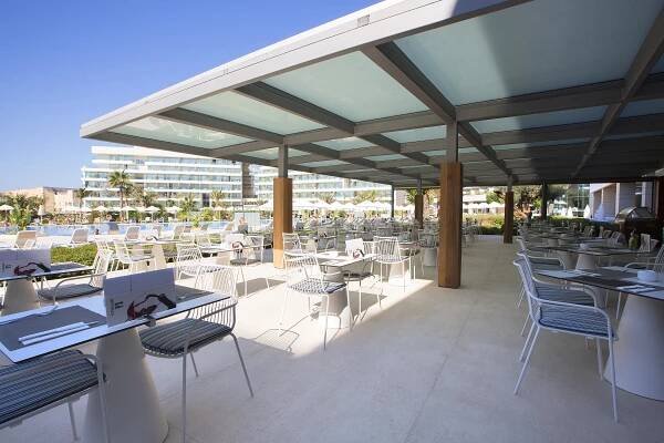 Hipotels Playa De Palma Palace&Spa (Adults Only) Exteriér fotografie The restaurant