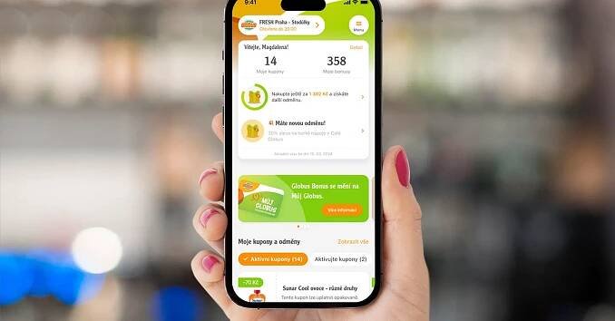 Mobilní aplikace Můj Globus | Globus