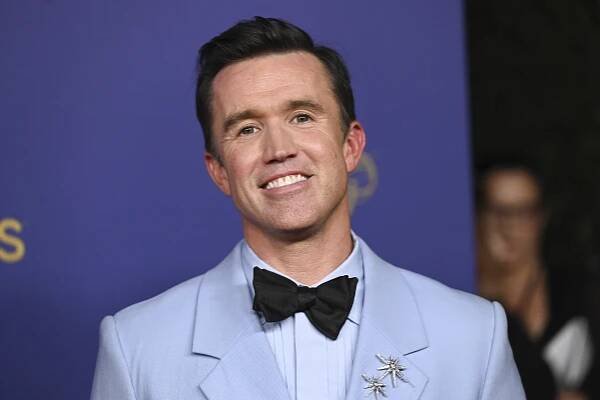 Rob McElhenney at the 76th Primetime Emmy Awards.