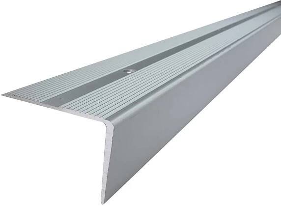 Arcansas Schodová lišta hliníková eloxovaná stříbrná 6 x 25 x 1000 mm