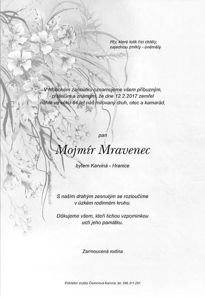 Parté | Pohřební služba Karviná - Černínová