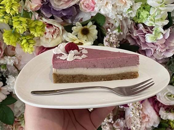 RAW kokos malina 130 gr rez - Bezlepkové a bezlaktózové zákusky